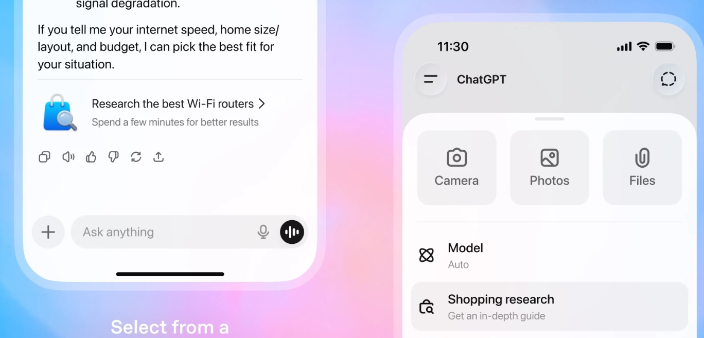 OpenAi launched Shopping Search, and ChatGPT was upgraded to Personalized Shopping Assistant.